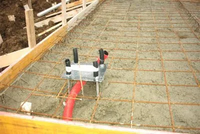 Perforazione terreno in corso