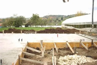 Perforazione terreno in corso