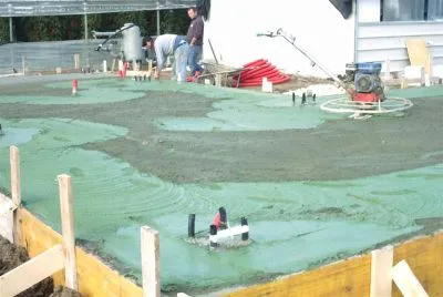 Perforazione terreno in corso