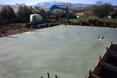Perforazione terreno in corso